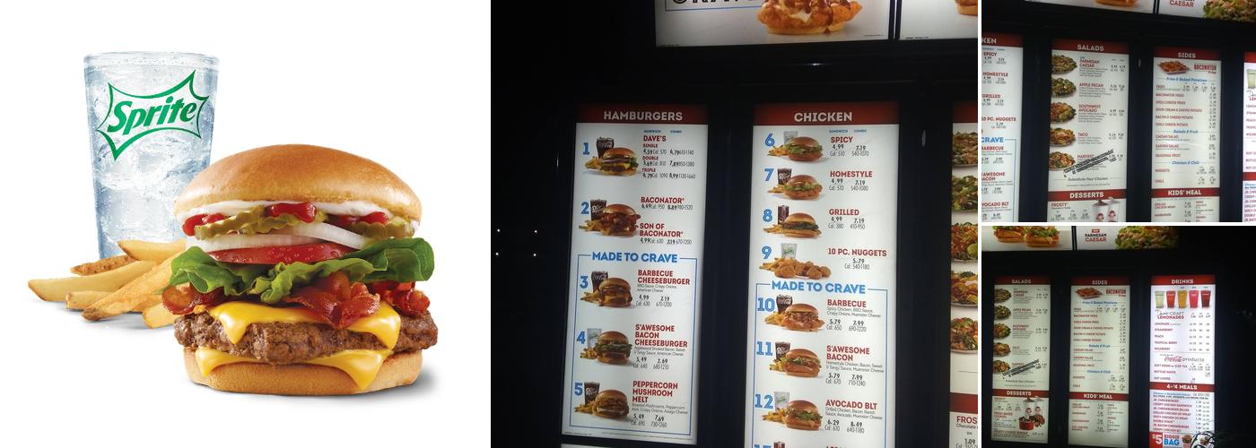 Wendy's Menu
