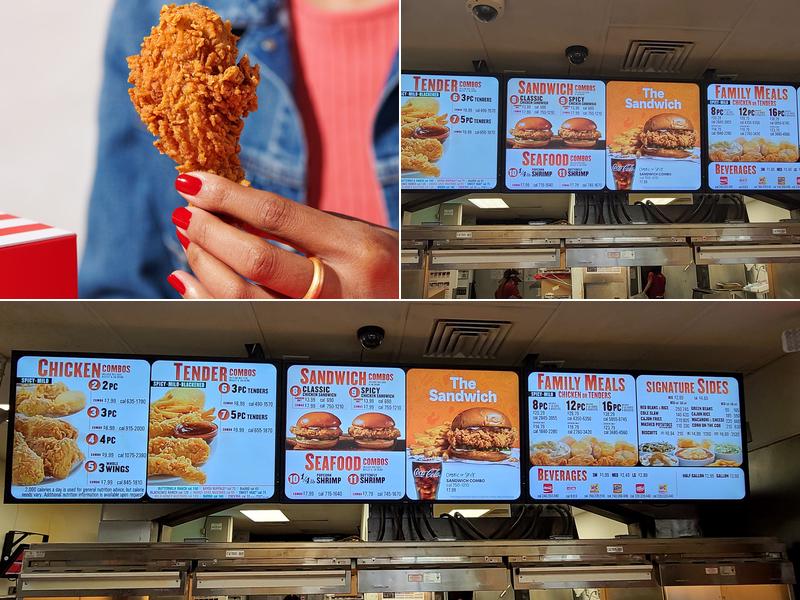 KFC Menu