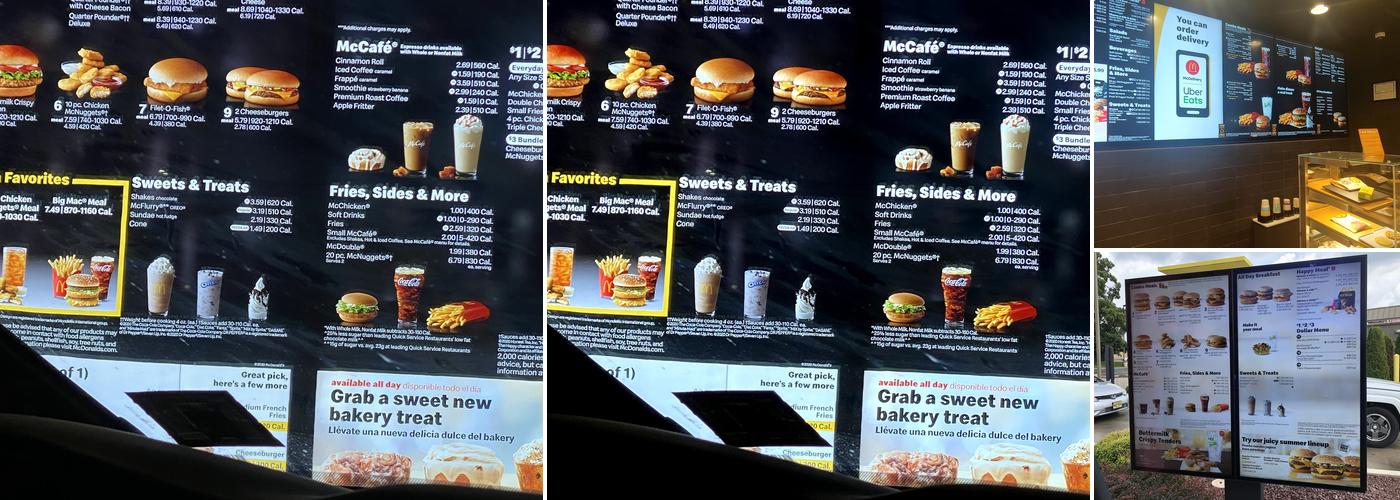 McDonald's Menu