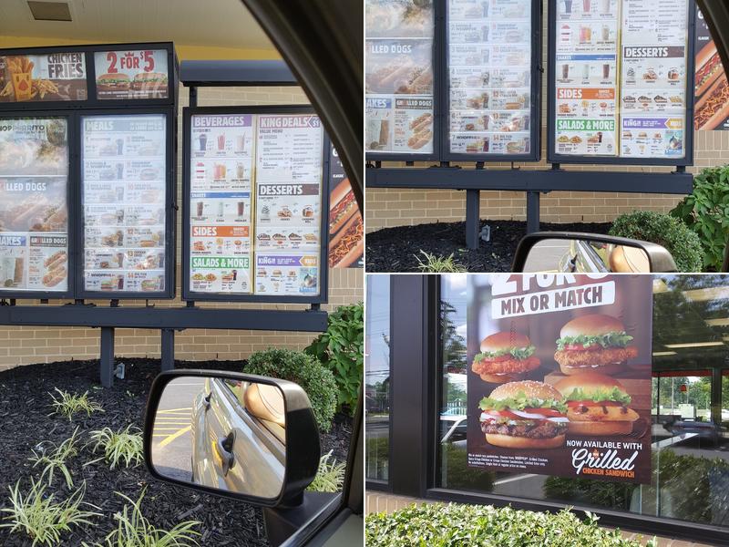 Burger King Menu