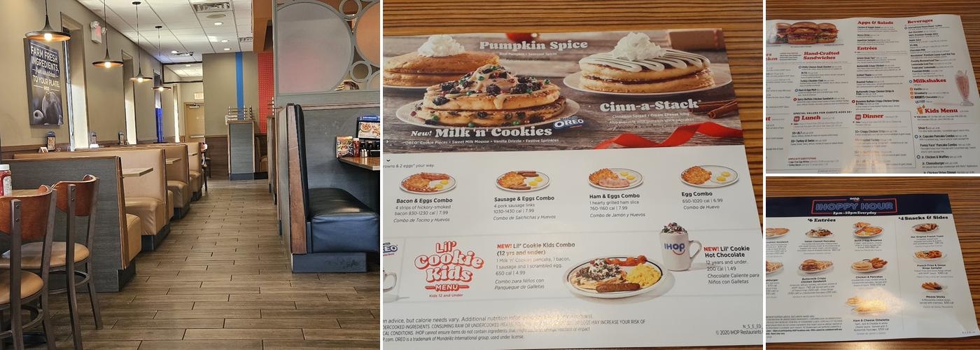 IHOP Menu