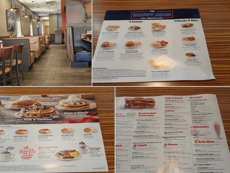 IHOP Menu