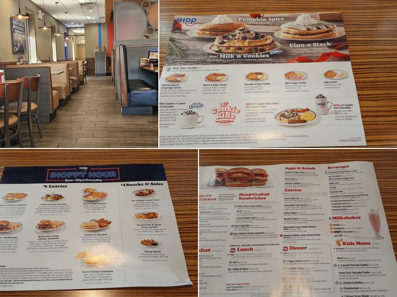 IHOP Menu
