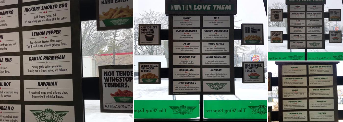 Wingstop Menu