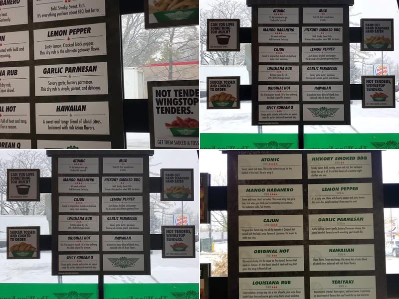 Wingstop Menu