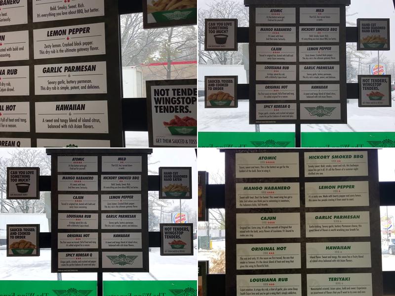 Wingstop Menu
