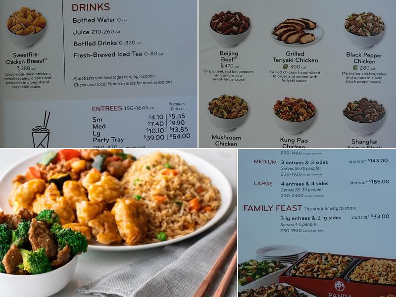 Panda Express Menu