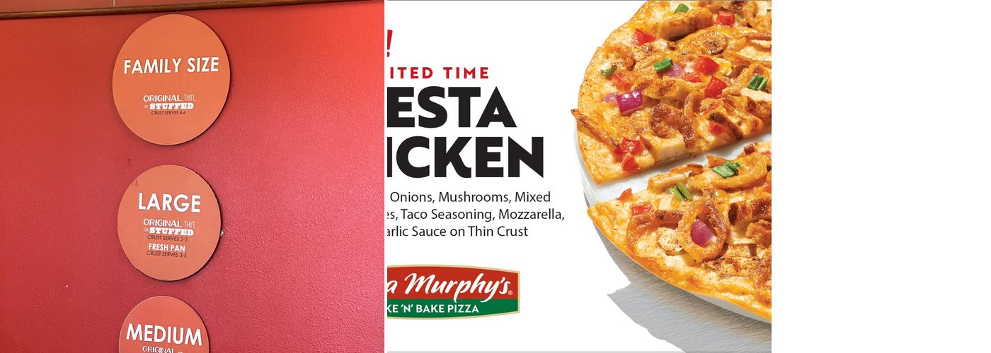 Papa Murphy's | Take 'N' Bake Pizza Menu