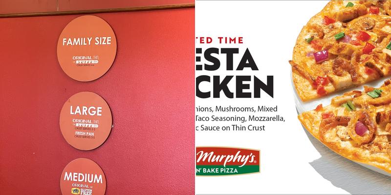 Papa Murphy's | Take 'N' Bake Pizza Menu