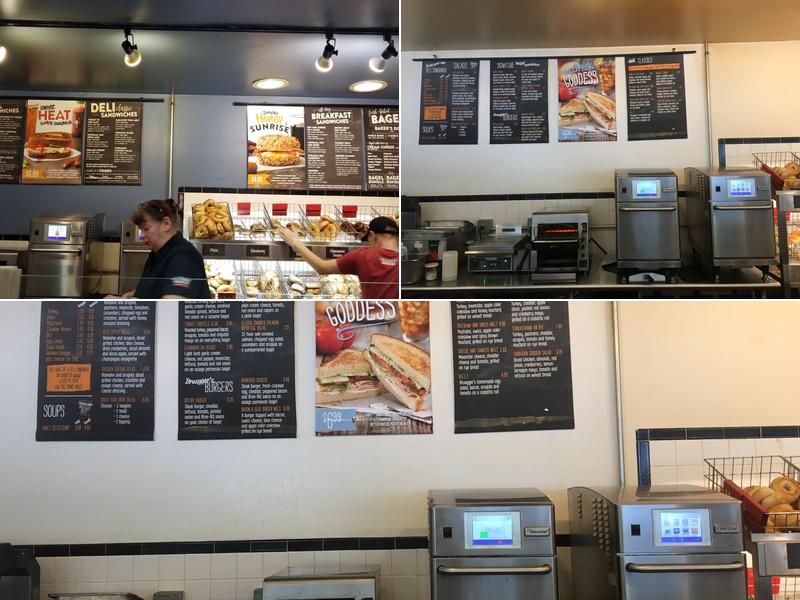 Bruegger's Bagels Menu