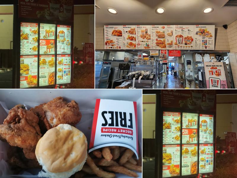 KFC Menu