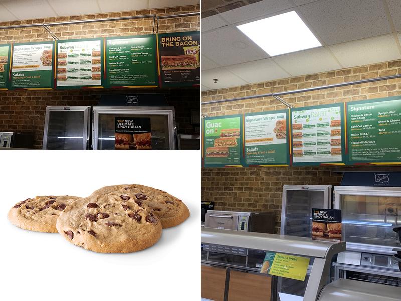 Subway Menu