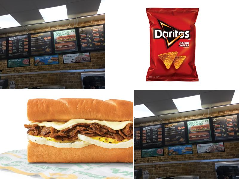 Subway Menu