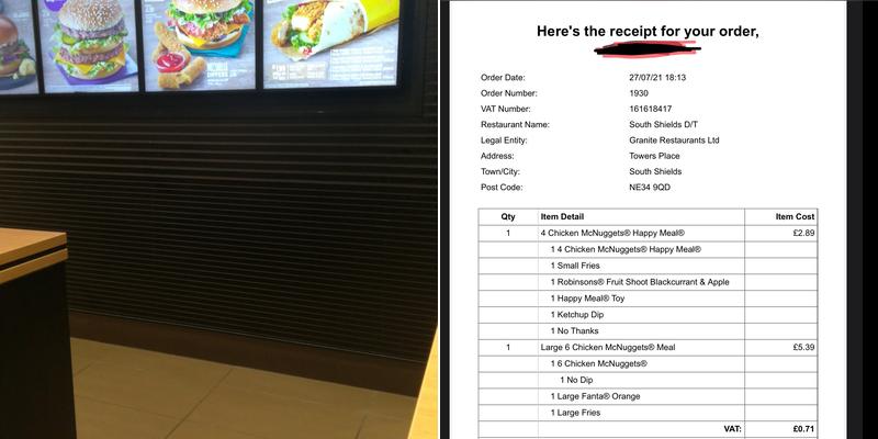 McDonald's Menu