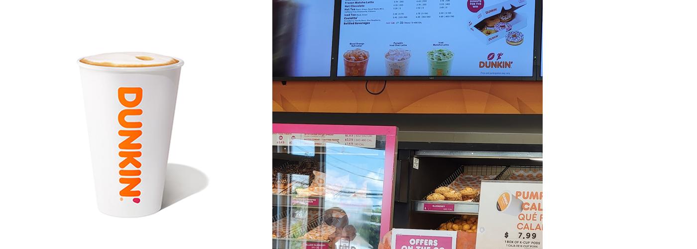 Dunkin' Menu