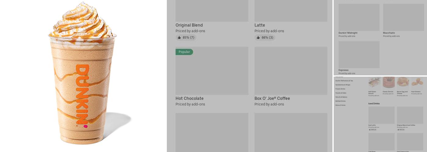 Dunkin' Menu