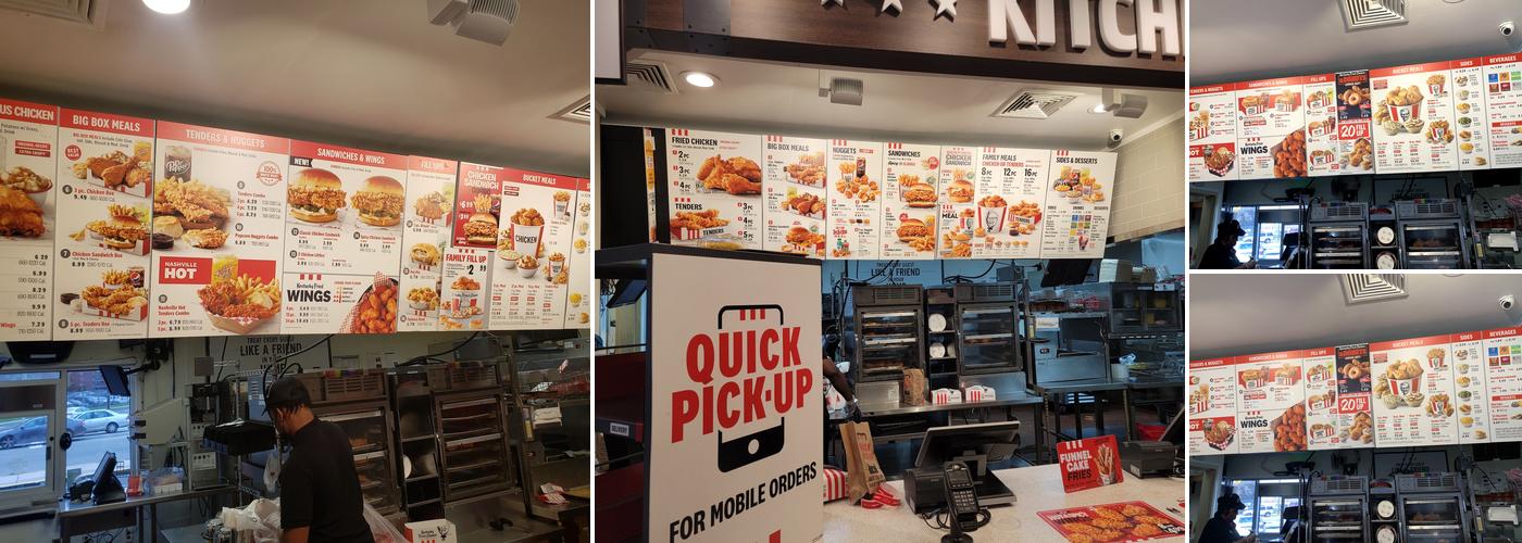 KFC Menu