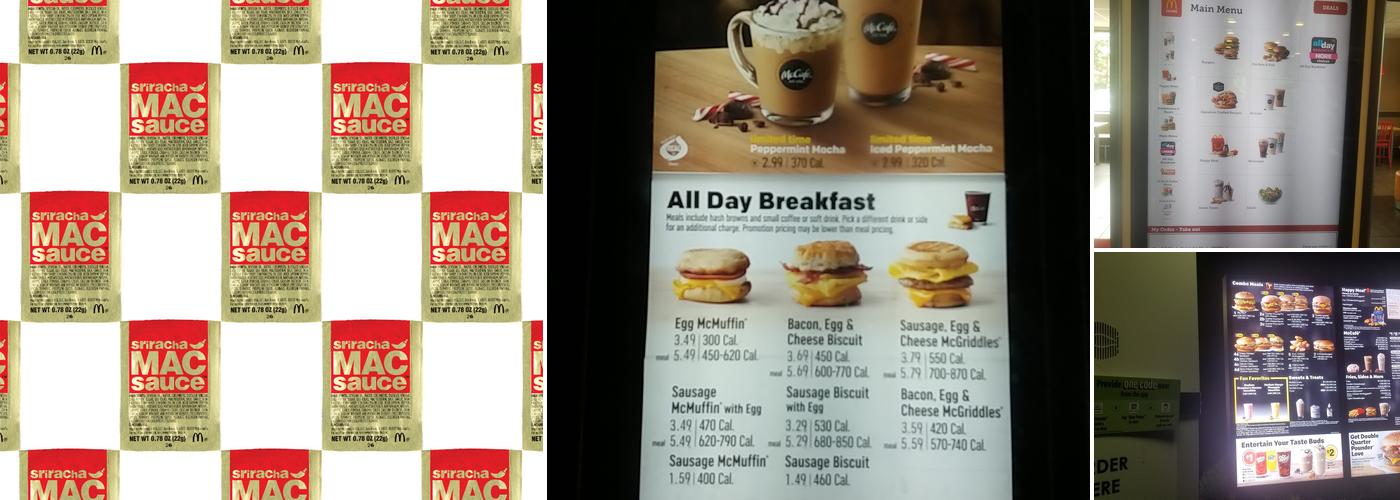 McDonald's Menu