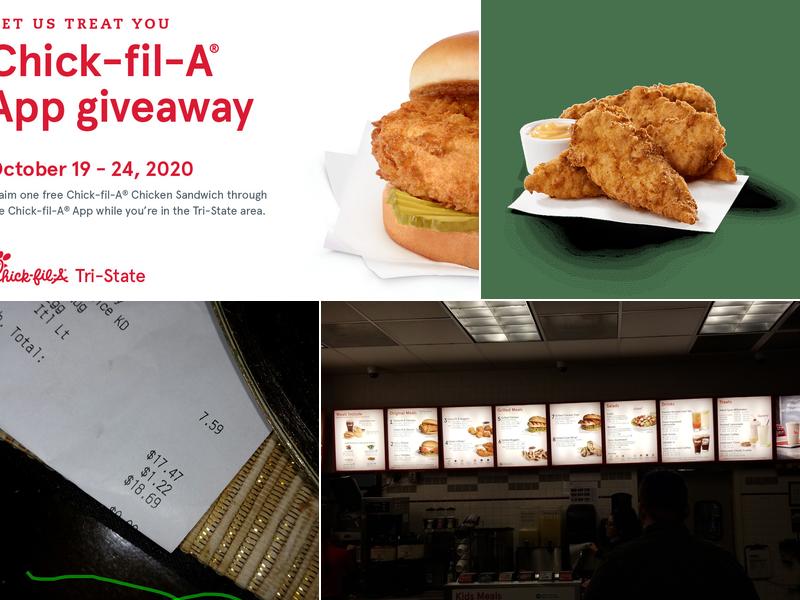 Chick-fil-A Menu