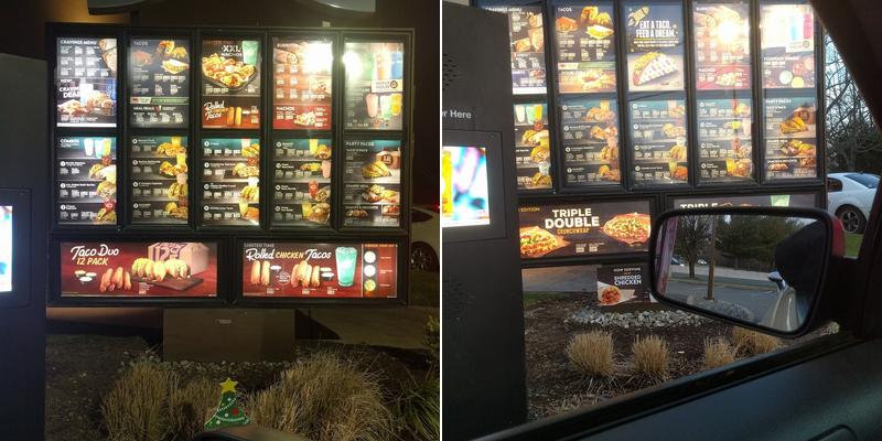 Taco Bell Menu