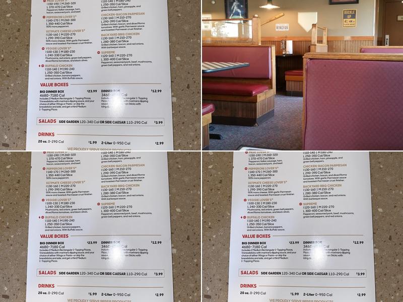 Pizza Hut Menu
