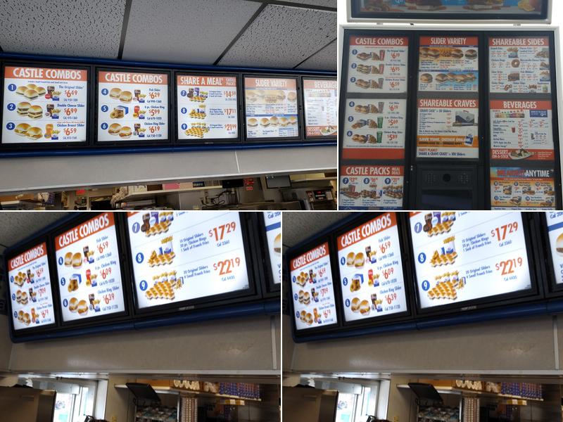 White Castle Menu