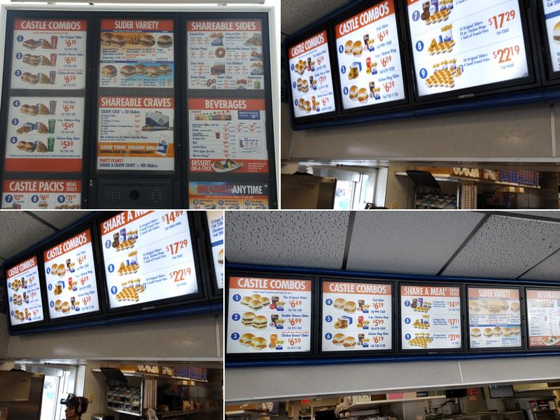 White Castle Menu