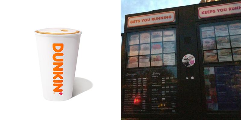 Dunkin' Menu