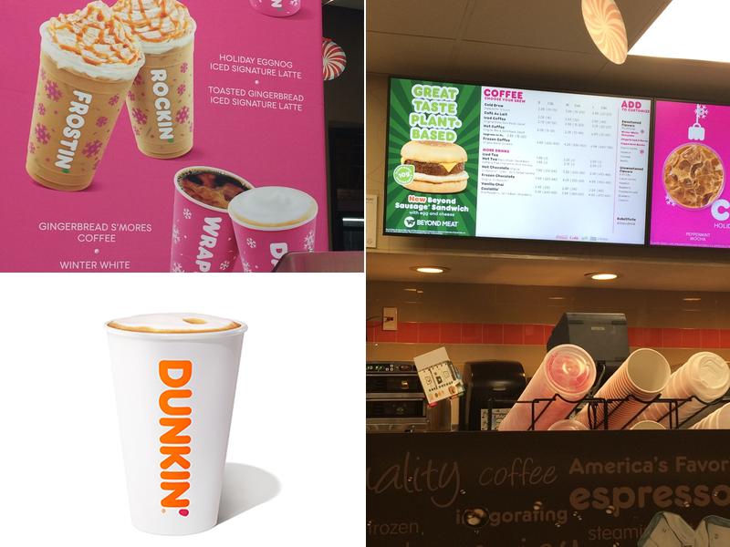 Dunkin' Menu