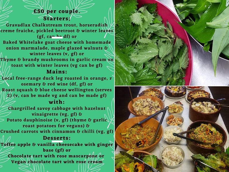 The Kitchen Table Menu