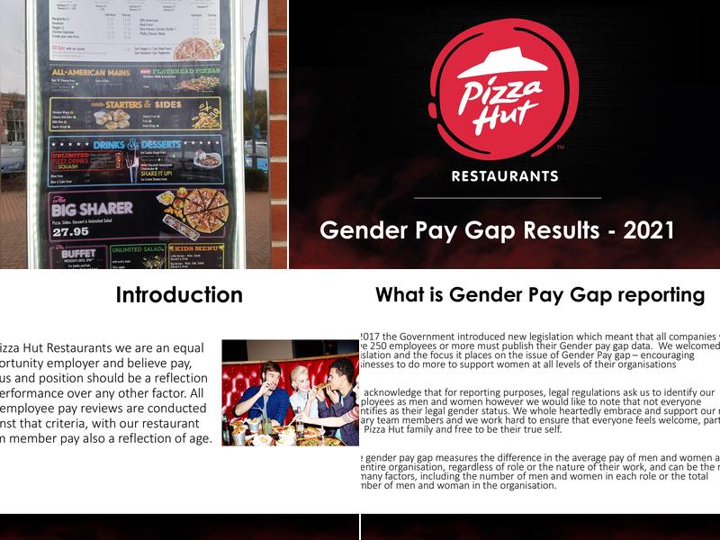 The Pizza Hut Restaurants Menu