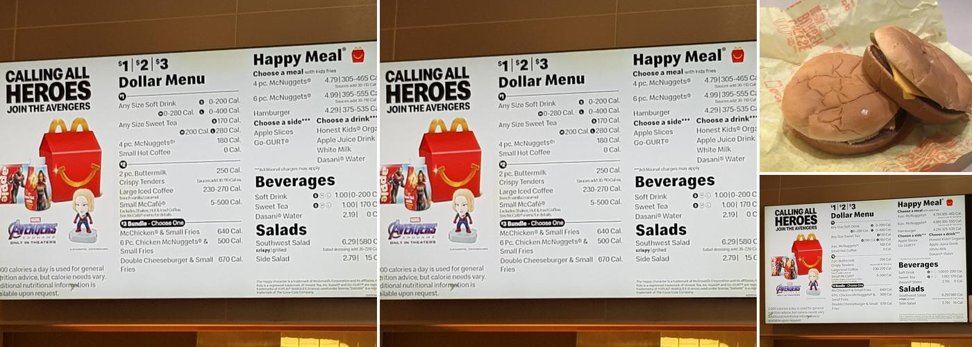 McDonald's Menu