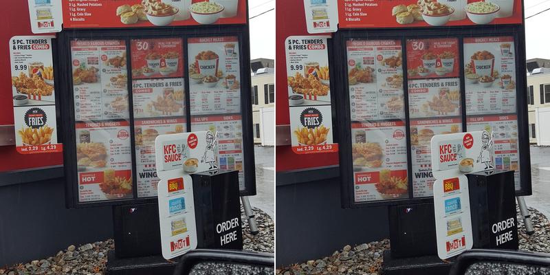 KFC Menu