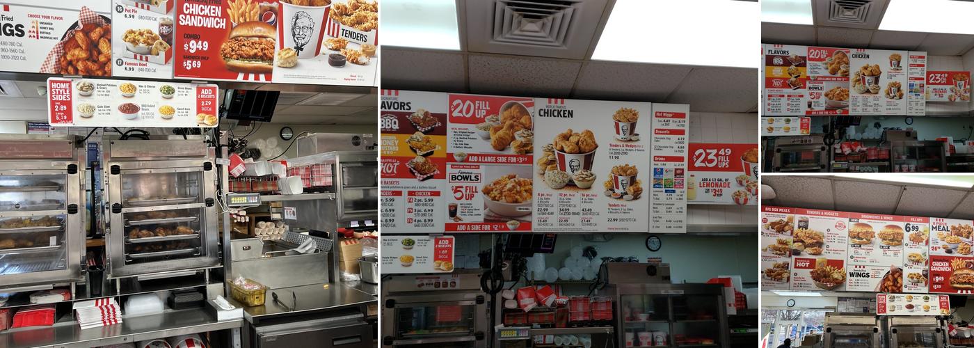 KFC Menu