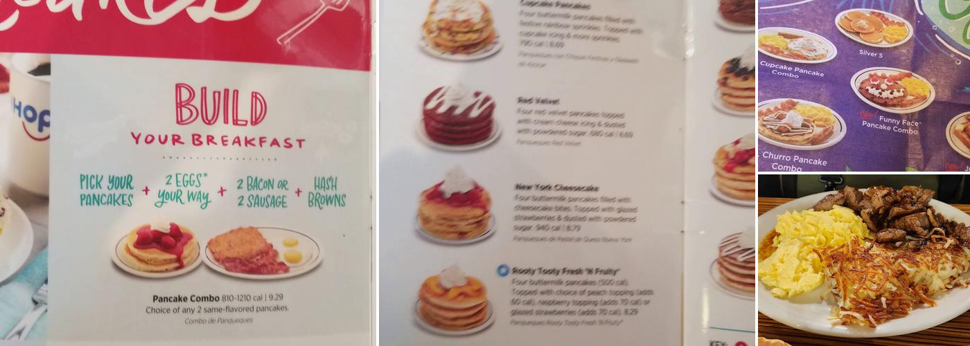 IHOP Menu