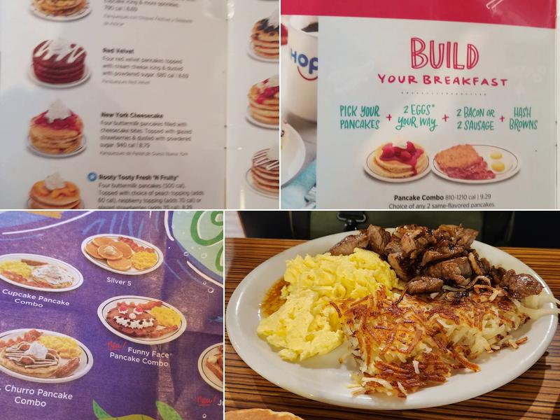 IHOP Menu