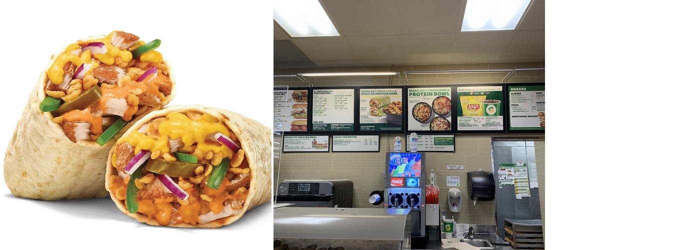 Subway Menu