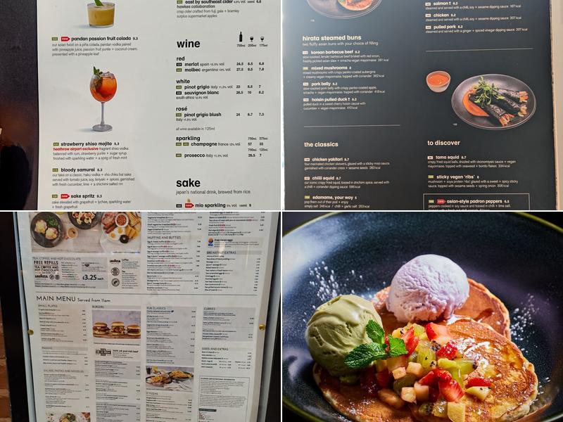 wagamama heathrow t5 Menu