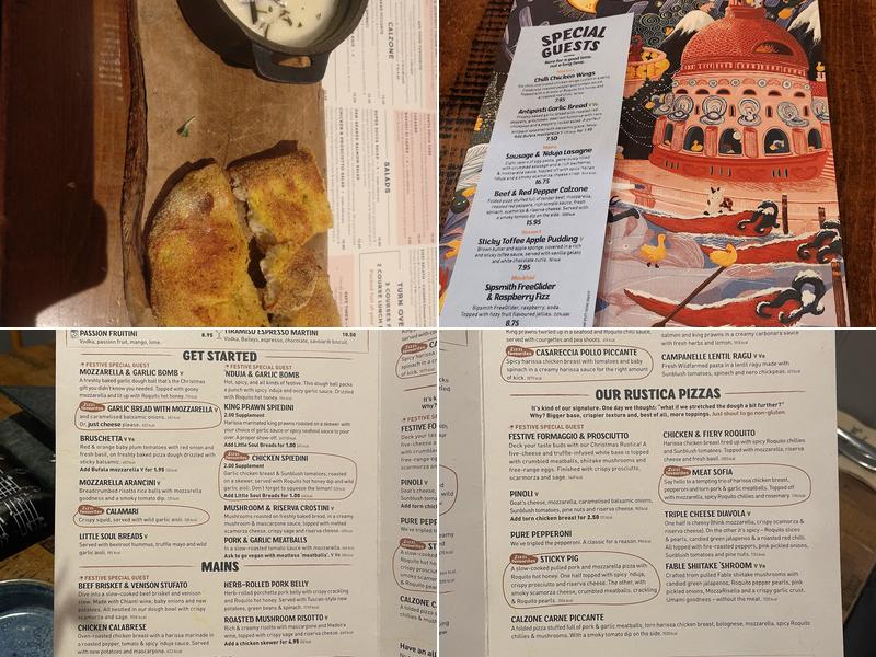 Zizzi - Bracknell Menu
