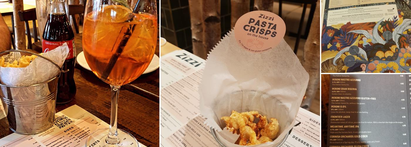Zizzi - Staines Menu