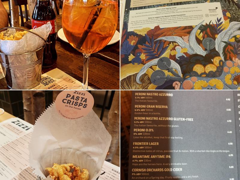 Zizzi - Staines Menu