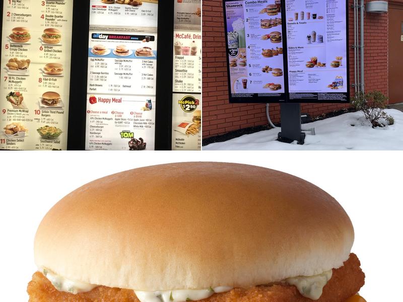 McDonald's Menu