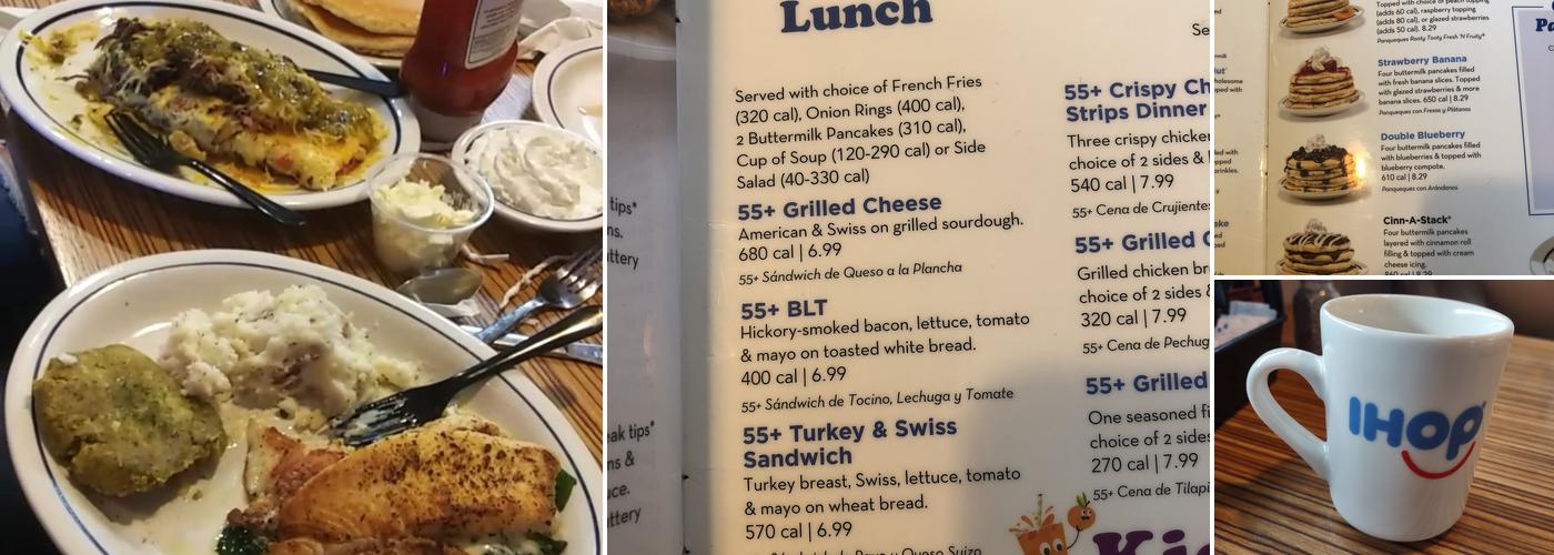 IHOP Menu