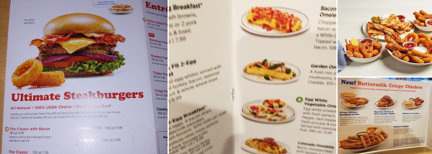 IHOP Menu