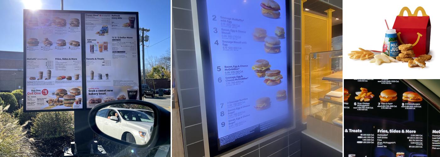 McDonald's Menu