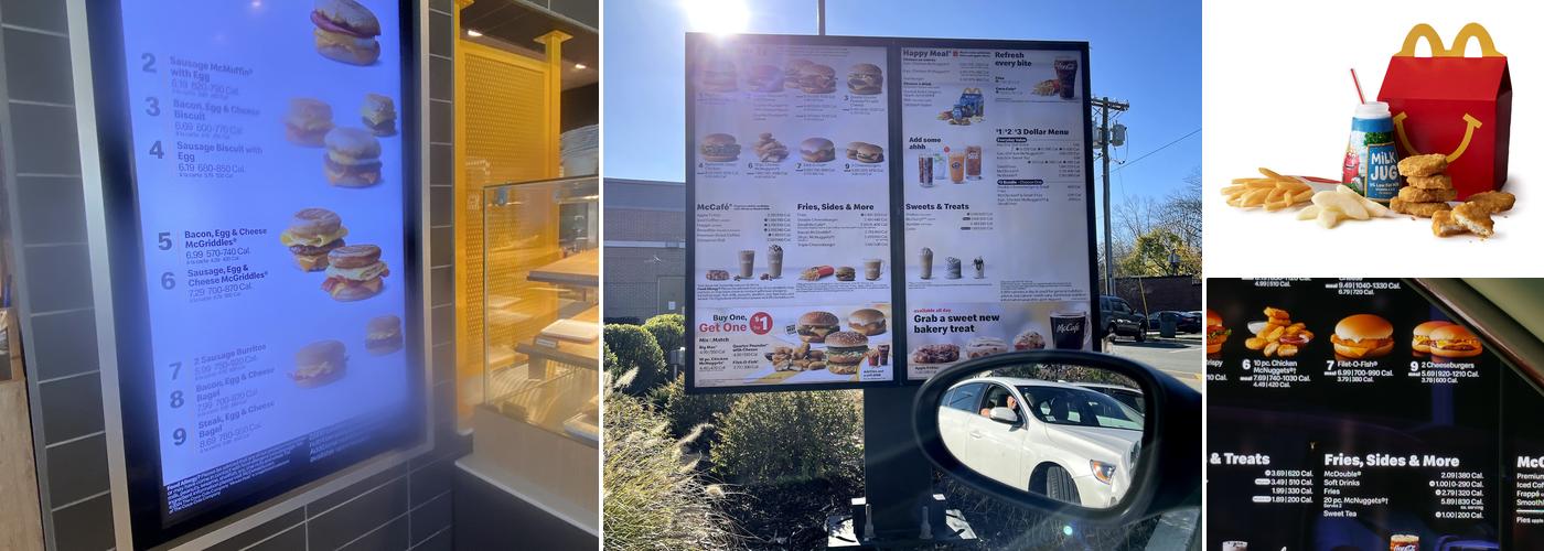 McDonald's Menu