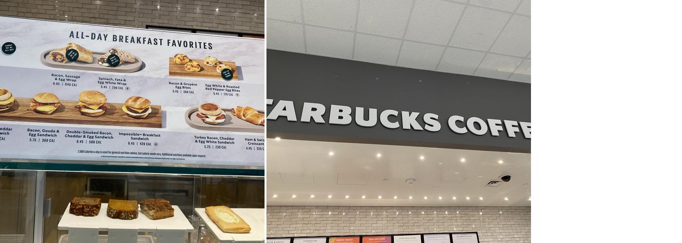 Starbucks Menu