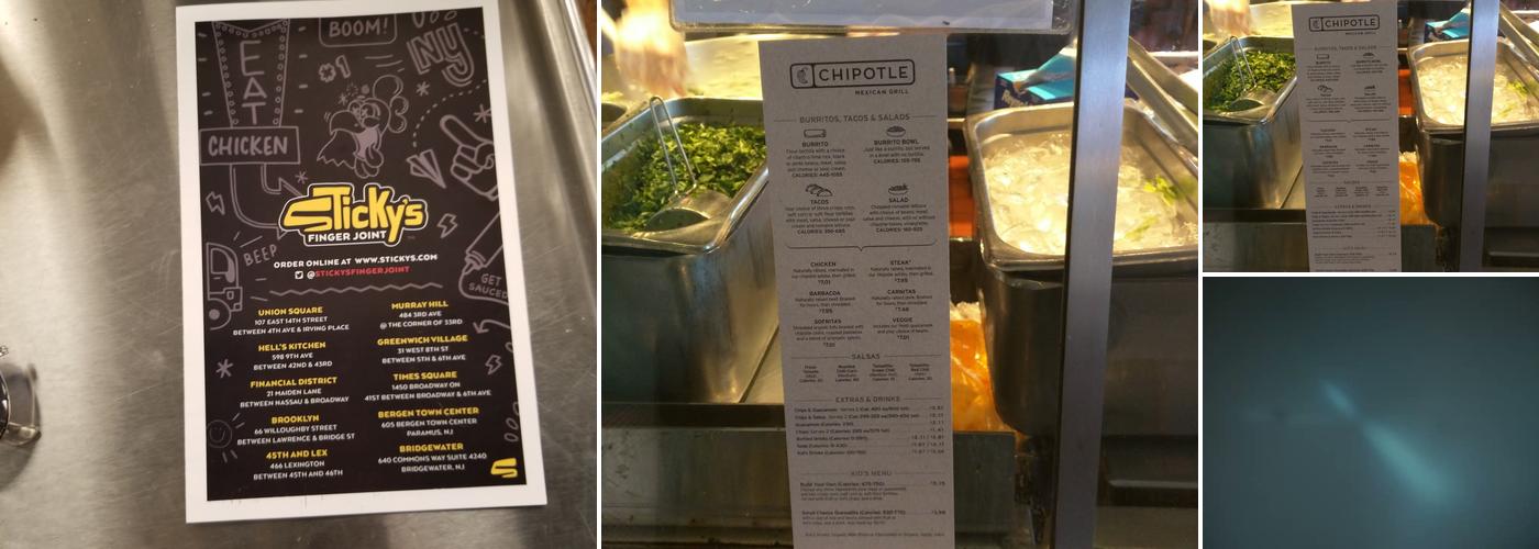 Chipotle Mexican Grill Menu