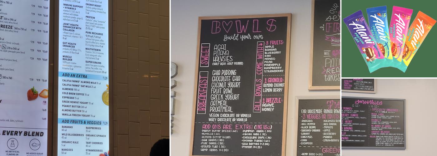 Smoothie King Menu