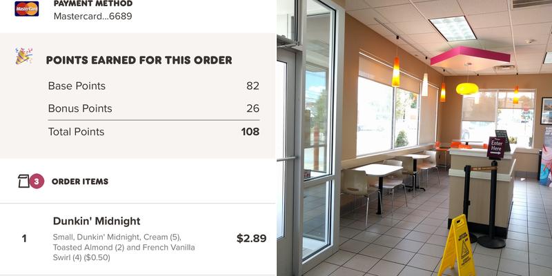 Dunkin' Menu